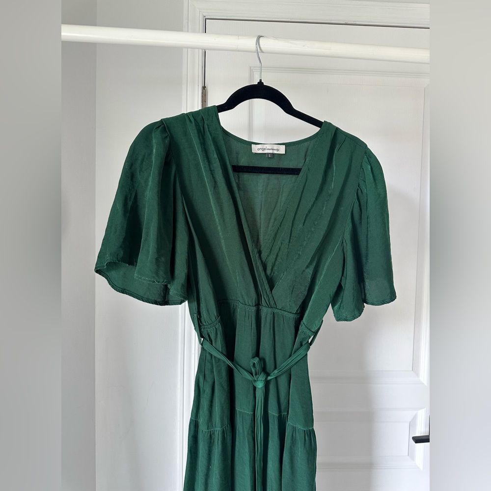 Emerald dress